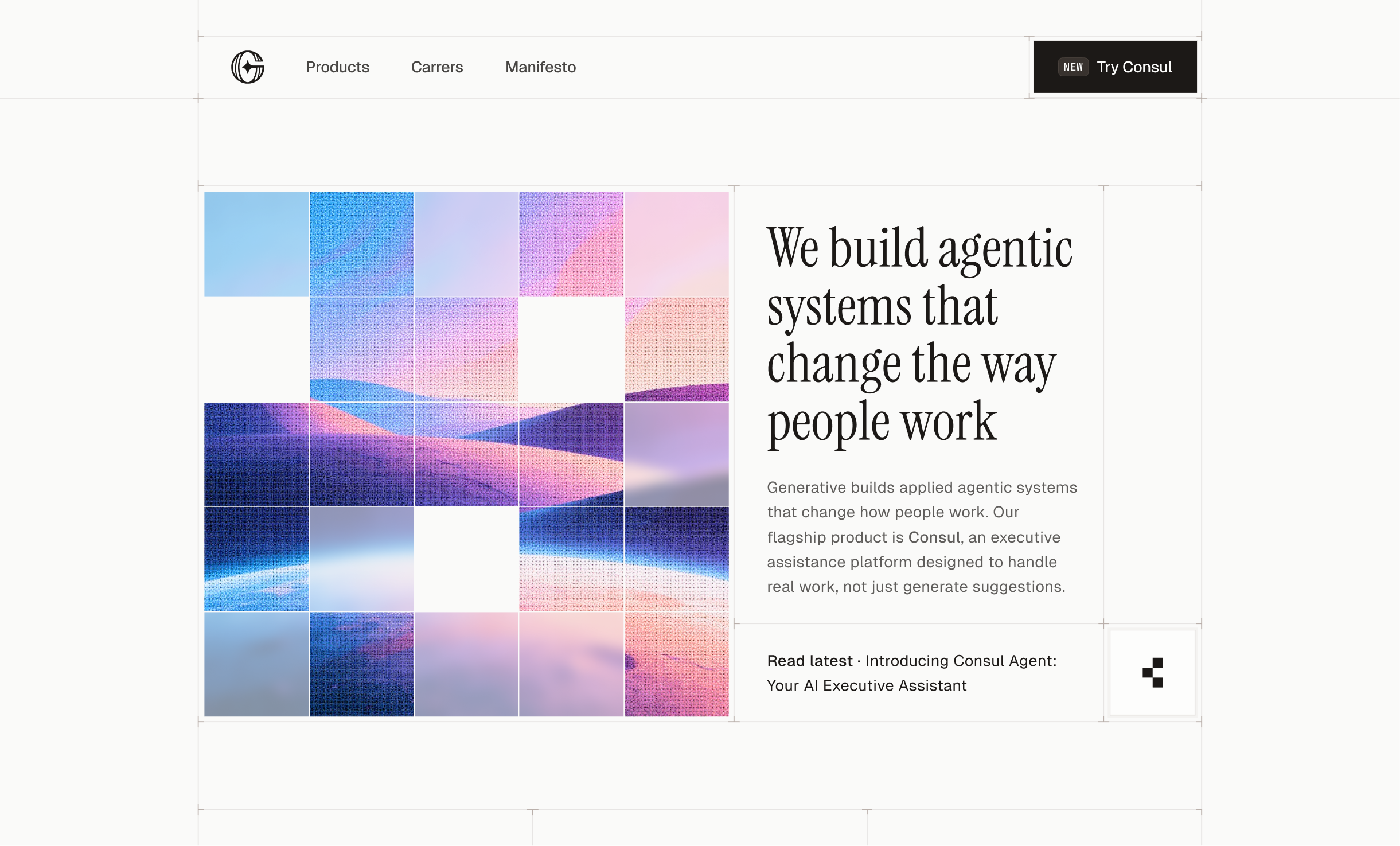 Generative — Landing
